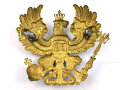 Preussen, Emblem für eine Pickelhaube für Offiziere. Guter Zustand, Abstand der Gewindestangen 73mm