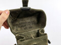 U.S. Pouch small arms, ammunition universal, M1956, 2nd pattern, used, snap hook defect