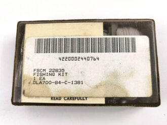 U.S.  1984 dated Fishing kit, emergency. Looks to be original sealed