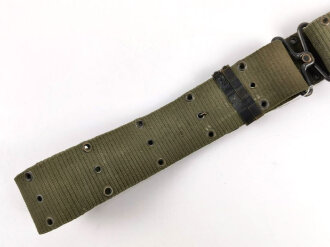 U.S. Army M-1956 Equipment belt ( pistol belt ) Vertical Weave, measures 128cm as is