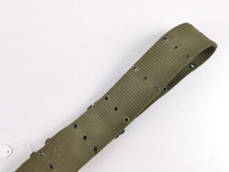 U.S. Army M-1956 Equipment belt ( pistol belt ) Vertical Weave, measures 128cm as is