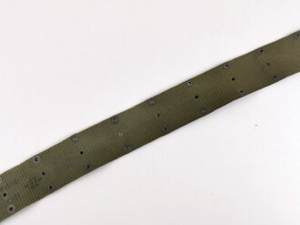 U.S. Army M-1956 Equipment belt ( pistol belt ) Vertical Weave, measures 128cm as is