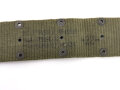 U.S. Army M-1956 Equipment belt ( pistol belt ) Vertical Weave, measures 128cm as is