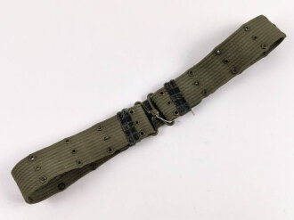 U.S. Army M-1956 Equipment belt ( pistol belt ) Horizontal Weave, measures 108cm as is