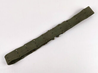 U.S. Army M-1956 Equipment belt ( pistol belt ) Horizontal Weave, measures 123cm as is