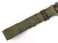 U.S. Army M-1956 Equipment belt ( pistol belt ) Horizontal Weave, measures 123cm as is