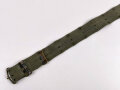 U.S. Army M-1956 Equipment belt ( pistol belt ) Horizontal Weave, measures 123cm as is