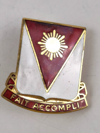 US Army Unit Crest: 79th Engineer Battalion - Motto: FAIT...