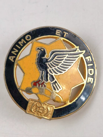 US Army Unit Crest: 1st Cavalry Regiment - Motto: ANIMO ET FIDE