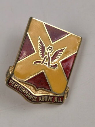 US Army Unit Crest: 84th Field Artillery Regiment - Motto: PERFORMANCE ABOVE ALL