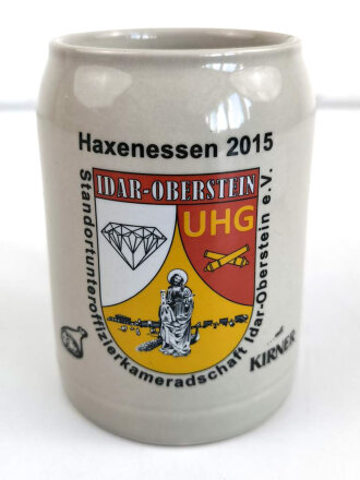Bierkrug Bundeswehr "Haxenessen 2015"...