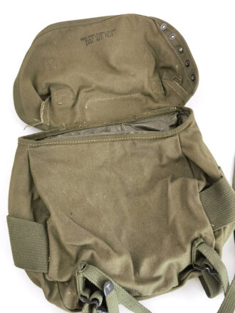 U.S. Field Pack, Combat, M-1961 ( butt pack ) dated 1963. Unused