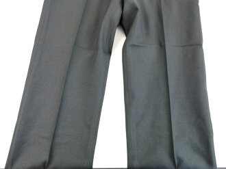 U.S. 1968 dated Trousers Mens, Class A Serge Green Wool . W-36, L-32.  Unissued