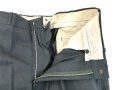 U.S. 1968 dated Trousers Mens, Class A Serge Green Wool . W-36, L-32.  Unissued