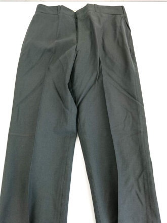 U.S. 1968 dated Trousers Mens, Class A Serge Green Wool ....