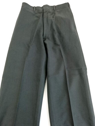 U.S. Trousers Mens, Class A Serge Green Wool . W-30,...