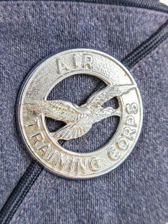 U.S. Air Force "Flight Ace" blue overseas hat with " Air Training Corps" insignia