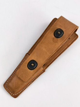 U.S. leather pouch for linemans plier/knife set, "Bolen" manufacture