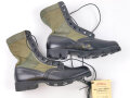 U.S. 1968 dated pair of tropical Combat boots 3rd pattern, size 9N, unissued