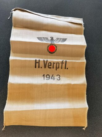 Grosser Sack für Heeres Verpflegung datiert 1943....