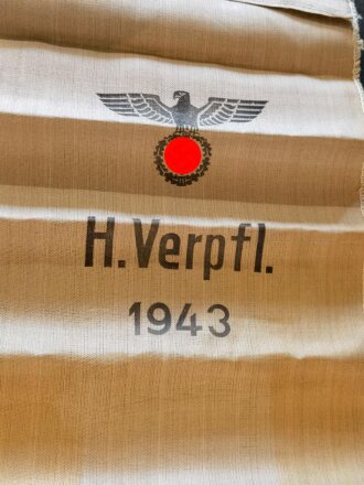 Grosser Sack für Heeres Verpflegung datiert 1943....