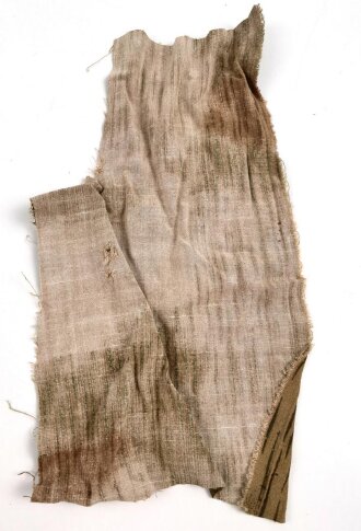 Stück sumpftarn Material  Wehrmacht aus altem Schneidereibestand, Maße etwa 18 x 28cm