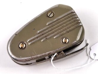 Dynamo Taschenlampe Wehrmacht, Gefertigt in Holland unter