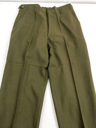 U.S. 1952 dated trousers Model 1951, field, wool. size...