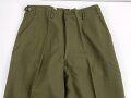 U.S. 1952 dated trousers Model 1951, field, wool. size short medium. Unused