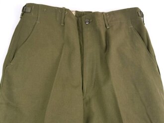 U.S. 1952 dated trousers Model 1951, field, wool. size...