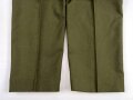 U.S. 1952 dated trousers Model 1951, field, wool. size short medium. Unused