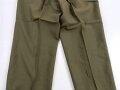 U.S. 1952 dated trousers Model 1951, field, wool. size short medium. Unused