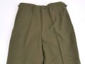 U.S. 1952 dated trousers Model 1951, field, wool. size short medium. Unused