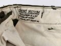 U.S. 1952 dated trousers Model 1951, field, wool. size short medium. Unused