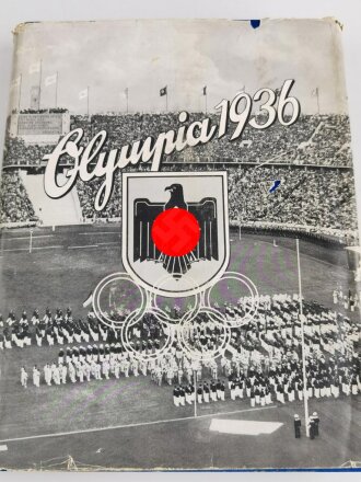 Sammelbilderalbum "Olympia 1936" - Band 2 Die Olympischen Spiele 1936 in Berlin und Garmisch-Partenkirchen, 165 Seiten, komplett, im Schutzumschlag