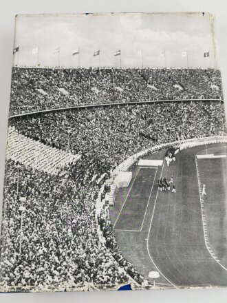 Sammelbilderalbum "Olympia 1936" - Band 2 Die Olympischen Spiele 1936 in Berlin und Garmisch-Partenkirchen, 165 Seiten, komplett, im Schutzumschlag