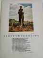Sammelbilderalbum "Das Westmark Buch" Ehrengabe des Winterhilfswerkes Gau Rheinpfalz 1934/35. 132 Seiten, komplett, Vorsatzblatt unschlau neuzeitlich gestempelt