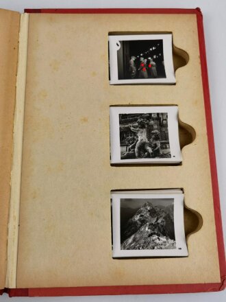 Raumbildalbum "Großdeutschlands Wiedergeburt, Weltgeschichtliche Stunden an der Donau" 120 Raunbildaufnahmen von Prof.Heinrich Hoffmann, komplett