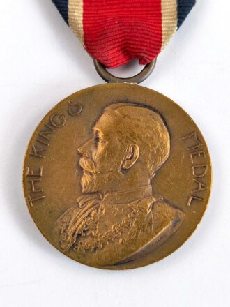 Großbritannien " Kings medal" 1911-12,...