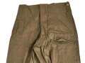 British 1940 dated Denim trousers, Size 5. Unissued