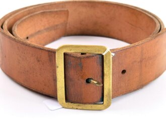 British 1940 dated Pattern 1903 leather belt. Total lengh 127cm