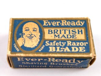 British most likely " Ever Ready British made safety...