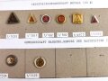 Deutschland nach 1945, Sammlung von 16 Stück diverse Abzeichen zum Thema "Gewerkschaft"