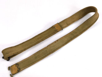 British WWII  Pattern 37 Enfield rifle sling , well used