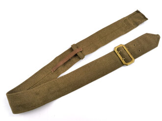 Canadian or British tunic belt, total length 92cm,...