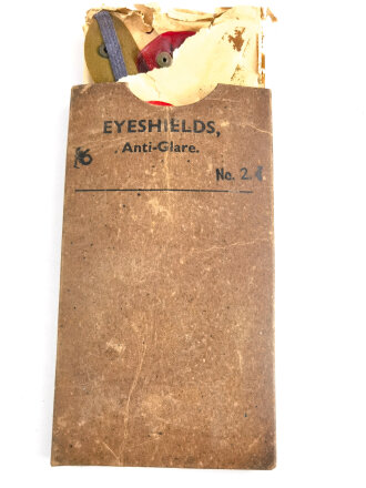 British 1943 dated Eyeshields Anti Glare