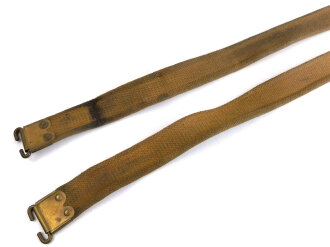 British WWII  Pattern 37 Enfield rifle sling , well used