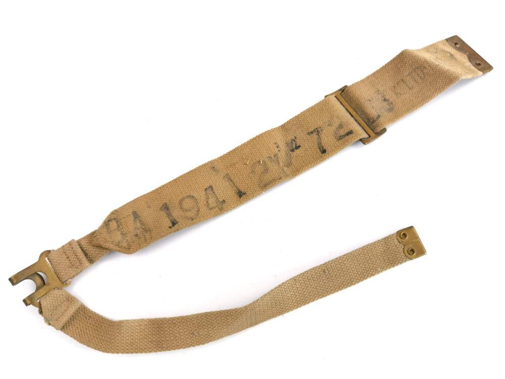 British 1941 dated Pattern 37 Haversack shoulder strap, 25,00