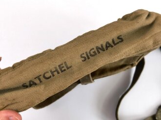 British 1944 dated Satchel Signals, used