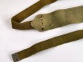 Dänemark nach 1945, "General Purpose strap"  Trageriemen Gesamtlänge etwa120cm. Ähnlich dem Britischen Muster 1937. Mehr oder weniger stark gebraucht, Preis je ein ( 1 ) Stück